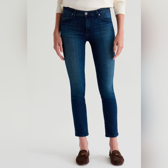 Ag Adriano Goldschmied Denim - AG The Prima Mid Rise Cigarette Jeans Sz 27